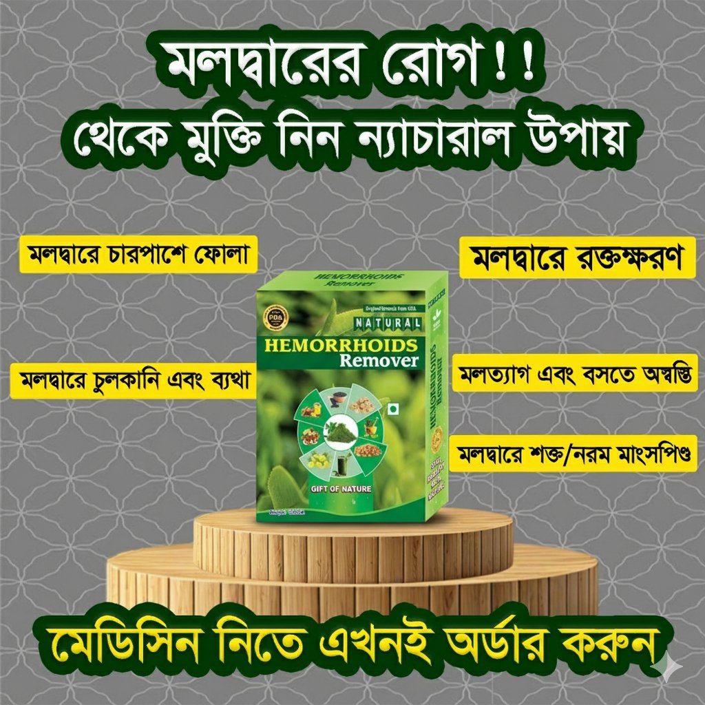 ন্যাচারাল হেমোরিড রিমুভার ১টি - Image 2